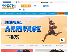 Tablet Screenshot of espace-des-marques.com